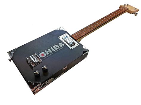 build electric cigar box guitar amp|make acoustic cigar box guitar.